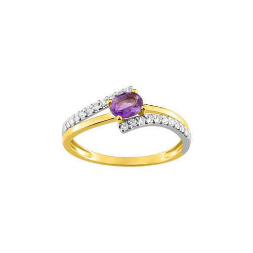 Bague Femme - Améthyste - Or 18 Carats