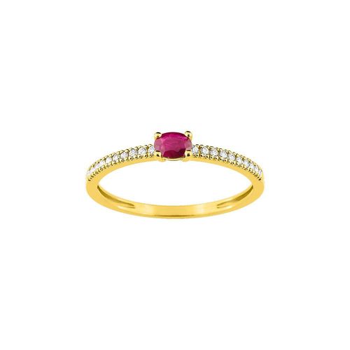 Bague Femme - Rubis - Or 18 Carats