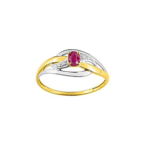 Bague Femme - Rubis - Or 18 Carats