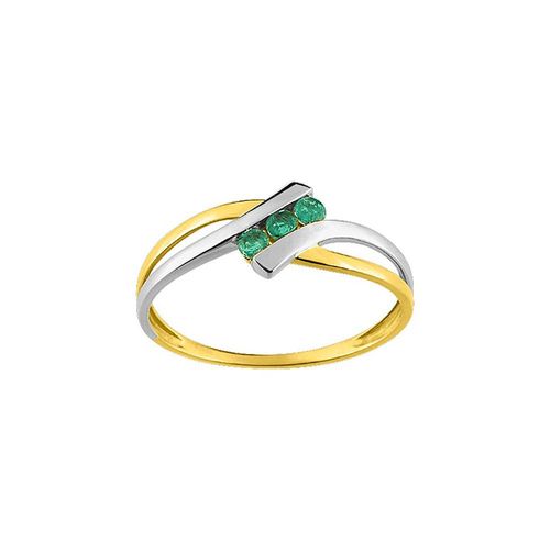 Bague Femme - Emeraude - Or 18 Carats