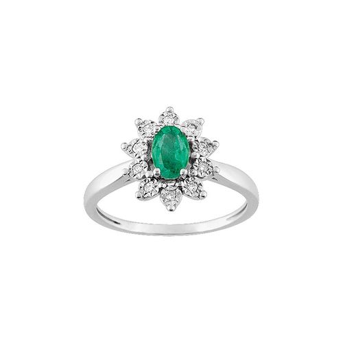 Bague Femme - Emeraude - Or 18 Carats