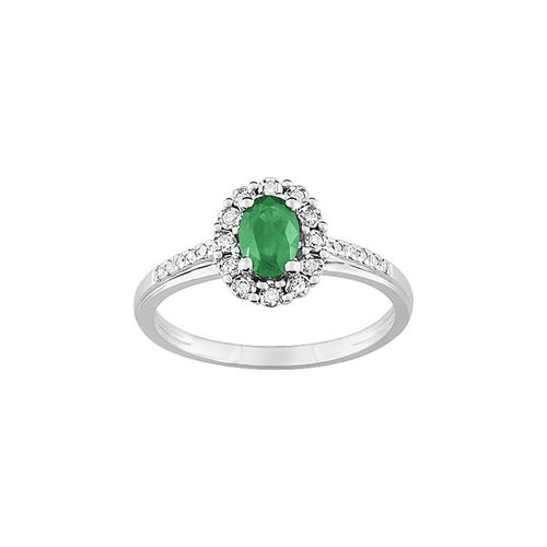 Bague Femme - Emeraude - Or 18 Carats