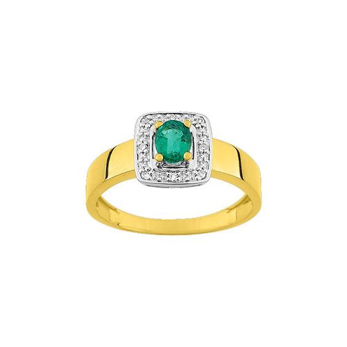Bague Femme - Emeraude - Or 18 Carats