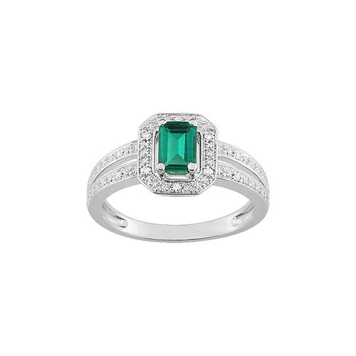 Bague Femme - Emeraude - Or 18 Carats