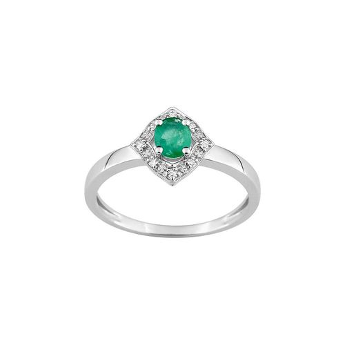 Bague Femme - Emeraude - Or 18 Carats
