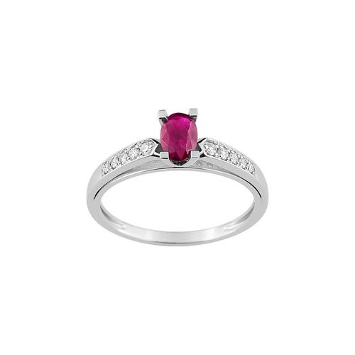 Bague Femme - Rubis - Or 18 Carats