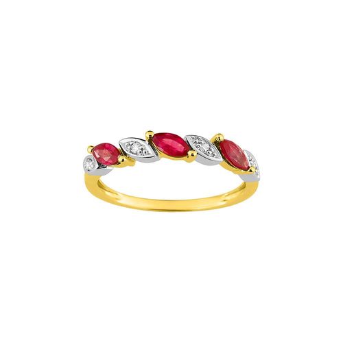Bague Femme - Rubis - Or 18 Carats