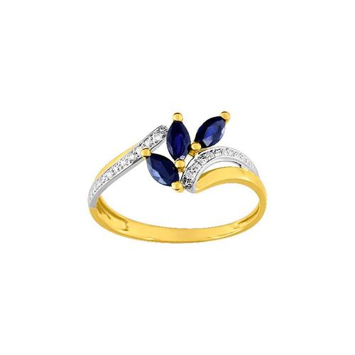 Bague Femme - Saphir - Or 18 Carats