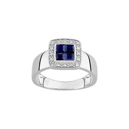 Bague Femme - Saphir - Or 18 Carats