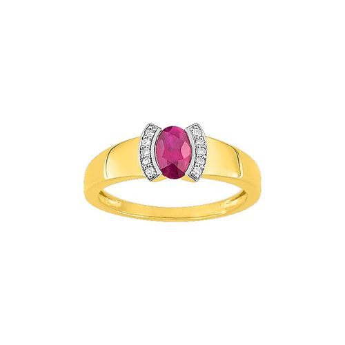 Bague Femme - Rubis - Or 18 Carats