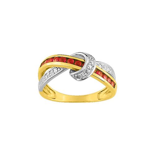 Bague Femme - Rubis - Or 18 Carats