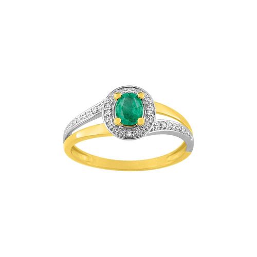 Bague Femme - Emeraude - Or 18 Carats