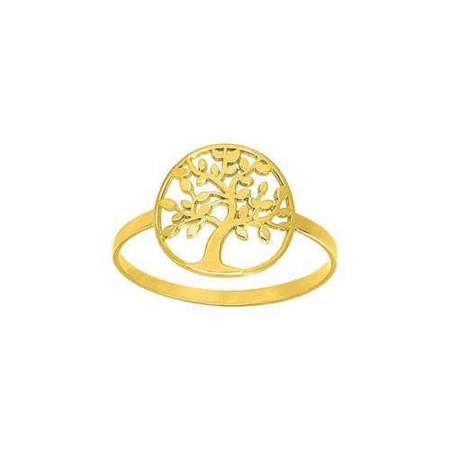 Bague Femme - Or 18 Carats - Arbre De Vie