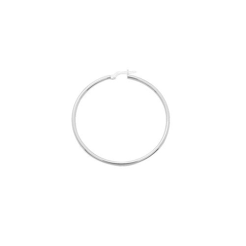 Créoles Lisses Femme - Or 18 Carats - Diamètre 45mm