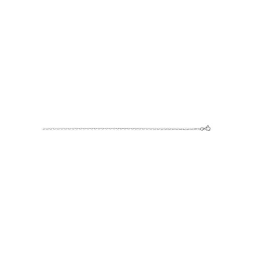 Bracelet Mixte 18 Cm - Forçat Marine - Or Blanc 18 Carats - Largeur 1.5 Mm