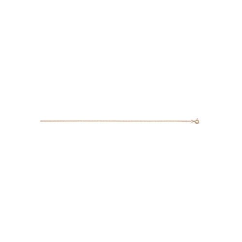 Chaîne De Cheville Femme 25 Cm - Or Rose 18 Carats