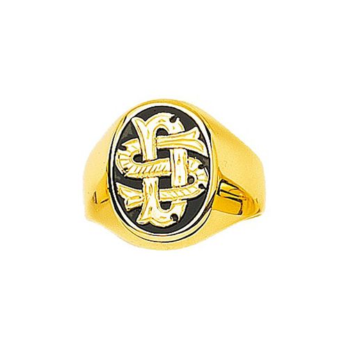 Chevalière Homme - Onyx - Or 18 Carats