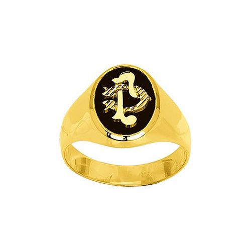 Chevalière Homme - Onyx - Or 18 Carats