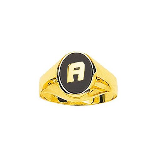 Chevalière Homme - Onyx - Or 18 Carats
