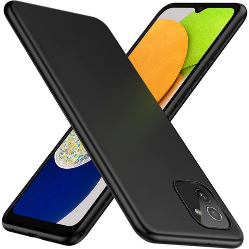 Coque Samsung Galaxy A03 4g Souple Noire Flexible En Gel Tpu Silicone Antichoc Samsung Galaxy A03 4g - Accessoires Pochette Case Noir