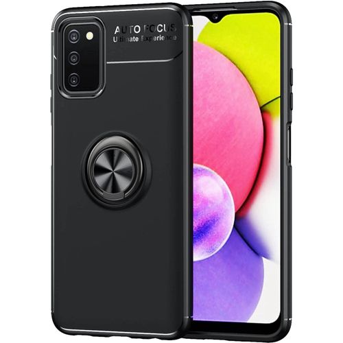 Pack Coque Magnétique Aimantée Housse Protection Samsung Galaxy A03 4g Avec Support Stand Voiture Magnétique À Grille D'aération Universel Sans Fil - Accessoires Pochette
