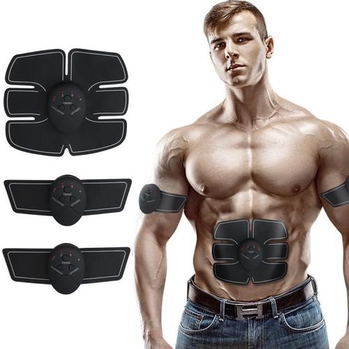 Appareil Abdominaux Unisexe,Abs Smart Ceinture D'?Lectrostimulation Abdominal Massage Musculaire Bras Multiple Endroit Fitness Ab Ou