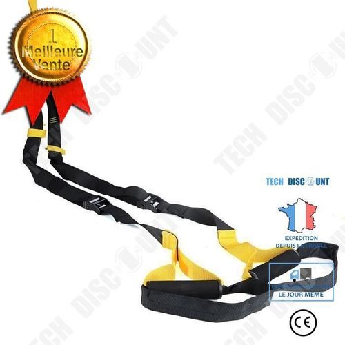 Td® Ceinture D'entraînement De Suspension Ceinture De Tension De Corde De Yoga Et Fitness Équipement De Résistance Et De Forme Physi