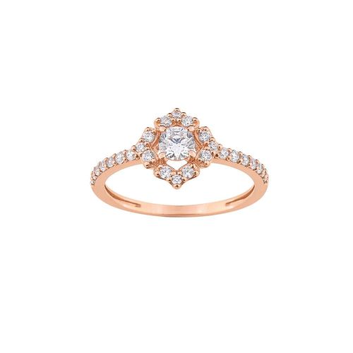Bague Femme - Or Rose - Or 9 Carats