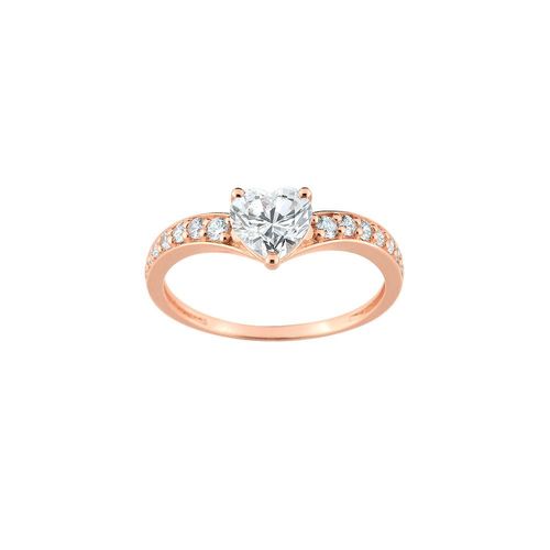 Bague Femme - Or Rose - Or 9 Carats