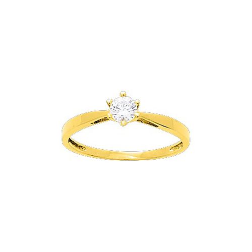 Bague Femme - Oxyde De Zirconium - Or 9 Carats
