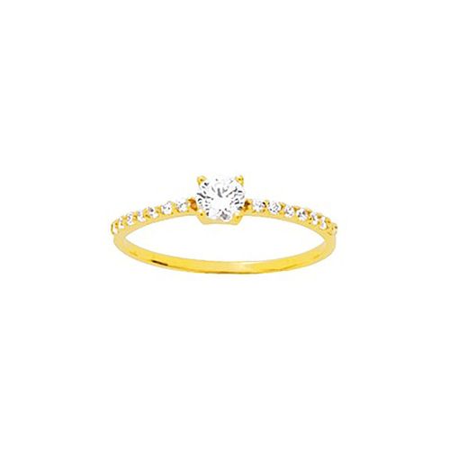 Bague Femme - Oxyde De Zirconium - Or 9 Carats