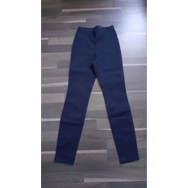 Pantalon Slim Marine 34 H&m Neuf