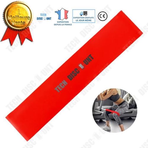 Td® Bande Élastique Fitness Couture Pilates Fessier Musculation De Résistance Sport Grossesse Médical Repos Traction Rééducation Mot