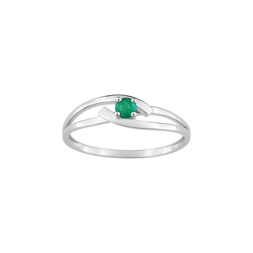 Bague Femme - Émeraude - Or 9 Carats