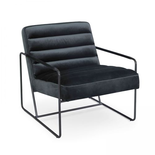 Fauteuil Capitonn? En Velours Vert