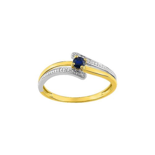 Bague Femme - Saphir - Or 9 Carats