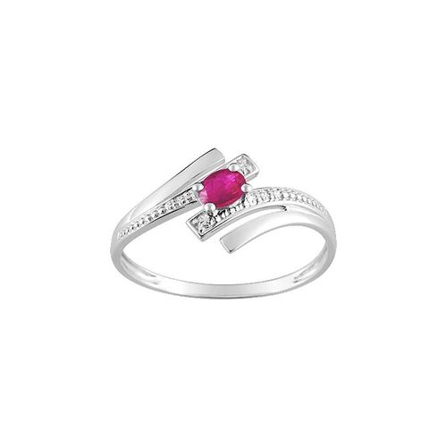 Bague Femme - Rubis - Or 9 Carats