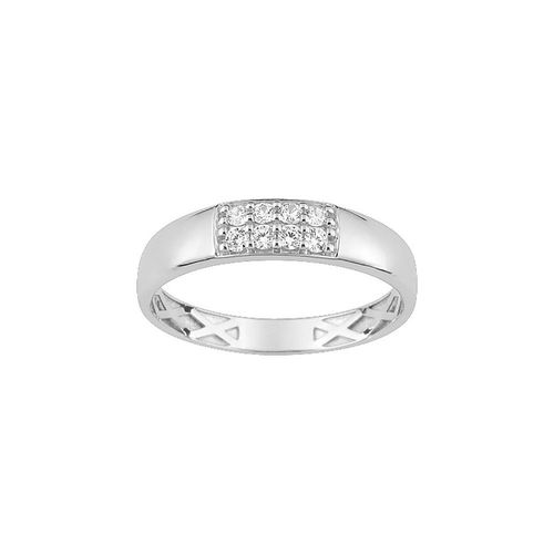 Bague Femme - Oxyde De Zirconium - Or 9 Carats