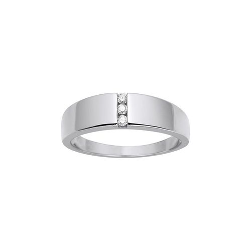 Bague Femme - Or 18 Carats - Diamant 0,06 Carats
