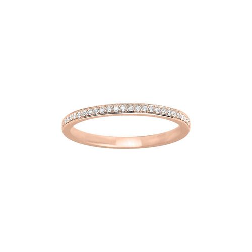 Bague Femme - Or 18 Carats - Diamant 0,13 Carats