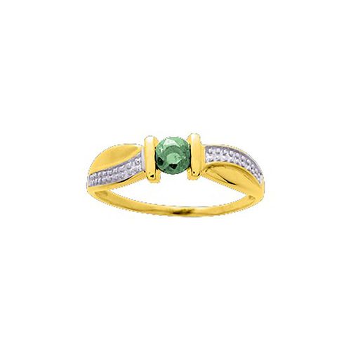 Bague Femme - Émeraude - Or 18 Carats