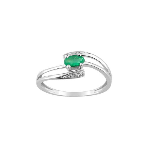 Bague Femme - Émeraude - Or 18 Carats