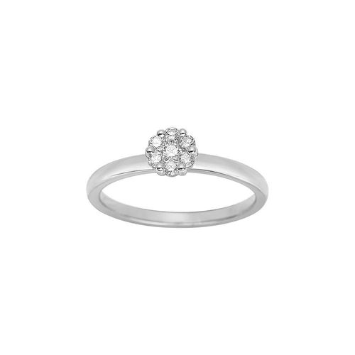 Bague Femme - Or 18 Carats - Diamant 0,2 Carats