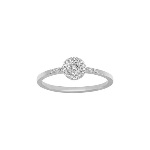Bague Femme - Or 18 Carats - Diamant 0,1 Carats