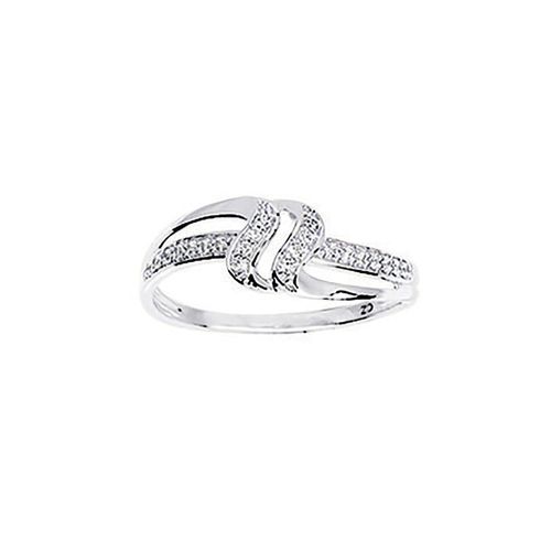 Bague Femme - Oxyde De Zirconium - Or 18 Carats