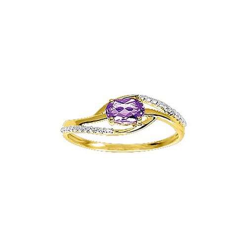 Bague Femme - Améthyste - Or 18 Carats