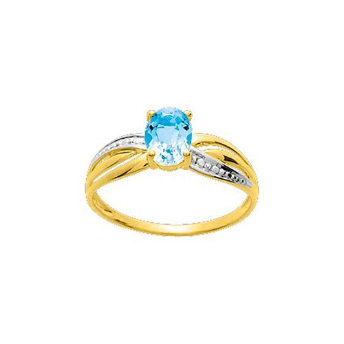 Bague Femme - Topaze - Or 18 Carats