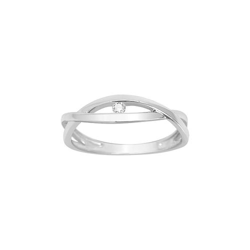 Bague Femme - Or 18 Carats - Diamant 0,03 Carats
