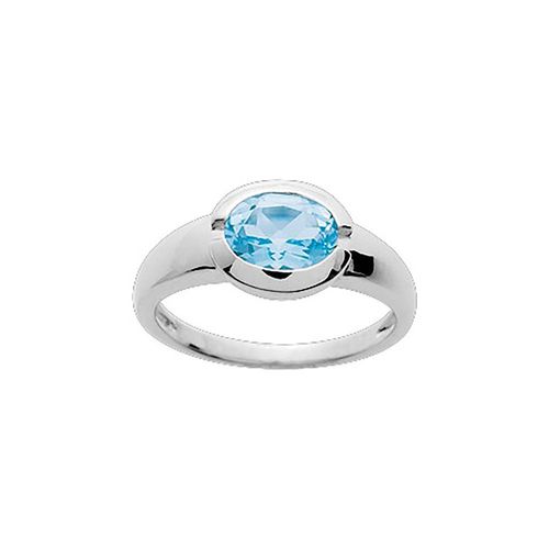 Bague Femme - Topaze - Or 18 Carats