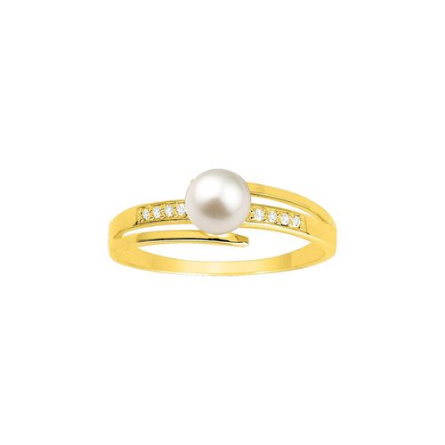 Bague Femme - Perle - Or 18 Carats